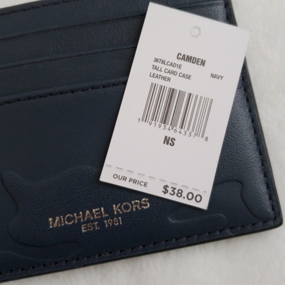 🔖NWT🔖 Men's Michael Kors Jet Set Card Case - Picture 4 of 4